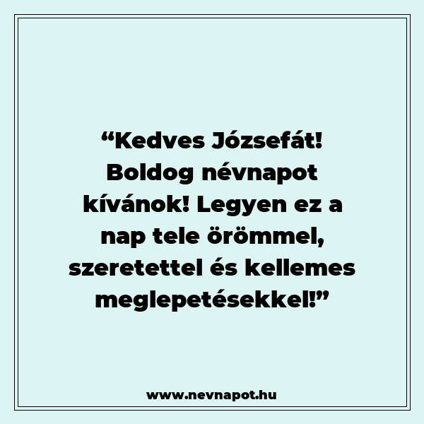 Jozafát névnapi köszöntők